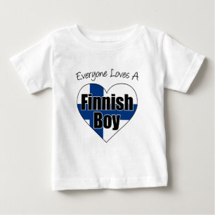 Alla Kärlek Finlands Boy Tröja