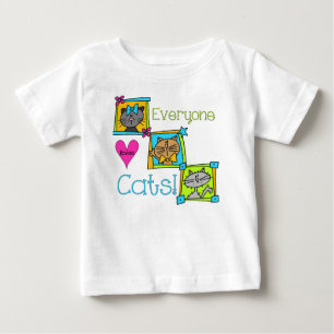 Alla Kärlek-katter Tee Shirt