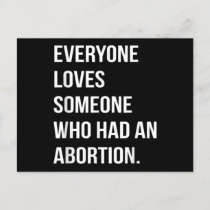 Alla Kärlek någon som hade abort Vykort