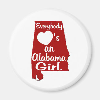 Alla Kärlek och Alabama Girl Magnet