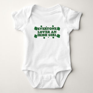 Alla Kärlek och Irish Girl Baby Creeper Tee Shirt