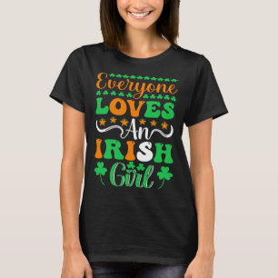 Alla Kärlek och Irish Girl Irish Girls St Patri T Shirt