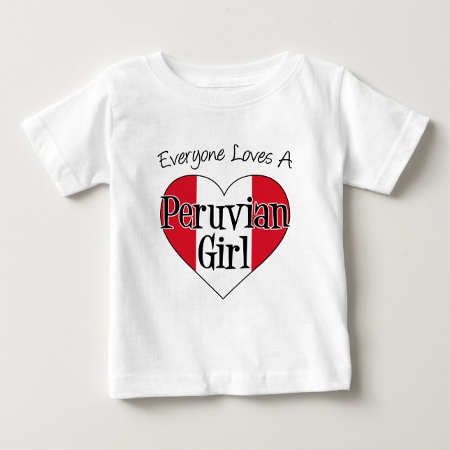 Alla Kärlek Peruvian Girl T-shirt (Framsida)