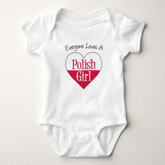 Alla Kärlek polska flickor T-shirt (Framsida)