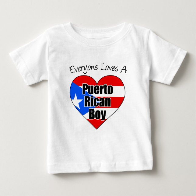 Alla Kärlek Puerto Rican Boy Tröja (Framsida)