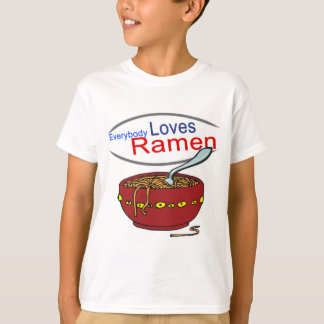 Alla Kärlek Ramen Parody T-shirt