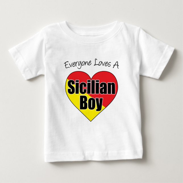 Alla Kärlek Sicilian Boy Tee (Framsida)