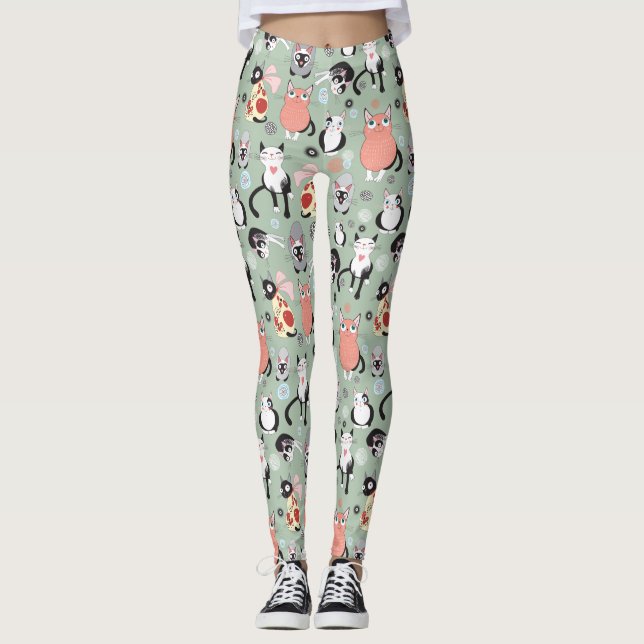 Alla kattens leggings (Framsida)