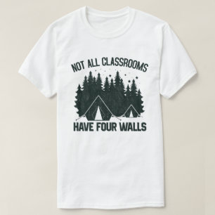 Alla klassrum har inte fyra väggar. t shirt