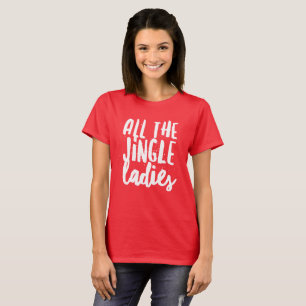 Alla klirrdamer tee shirt