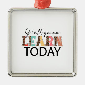 Alla kommer att lära sig idag julgransprydnad metall