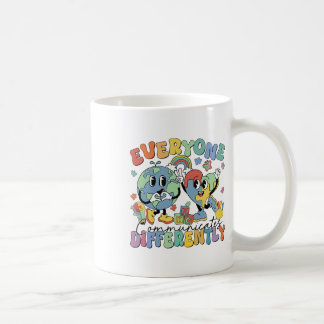 Alla kommunicerar olika Tal-autism Kaffemugg