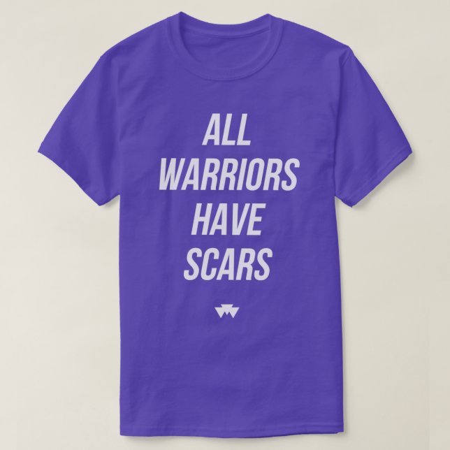 Alla krigare har bilar t shirt (Design framsida)