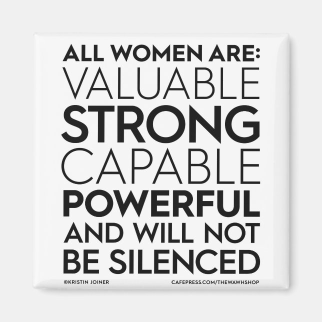 Alla kvinnor är kvadratiska magneter (Framsidan)