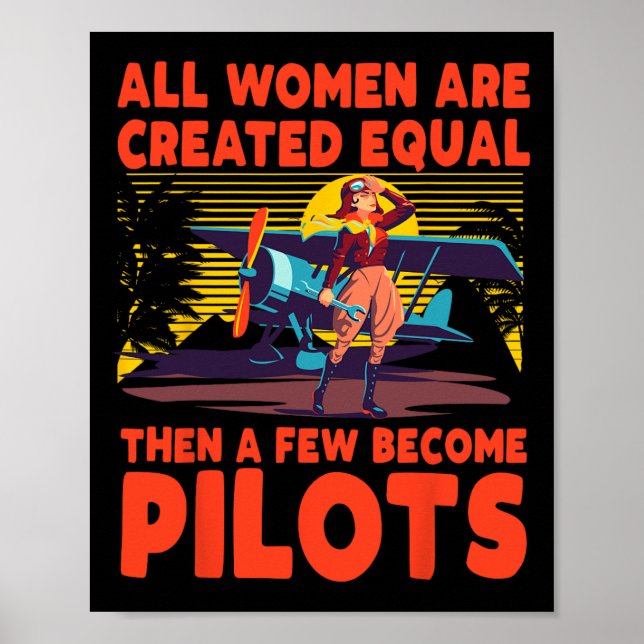 Alla kvinnor Skapas lika, och några blir då Pilo Poster (Framsidan)