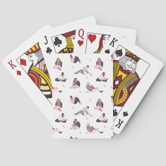 Alla läsare välkomnar uppspelningskort casinokort (Baksidan)