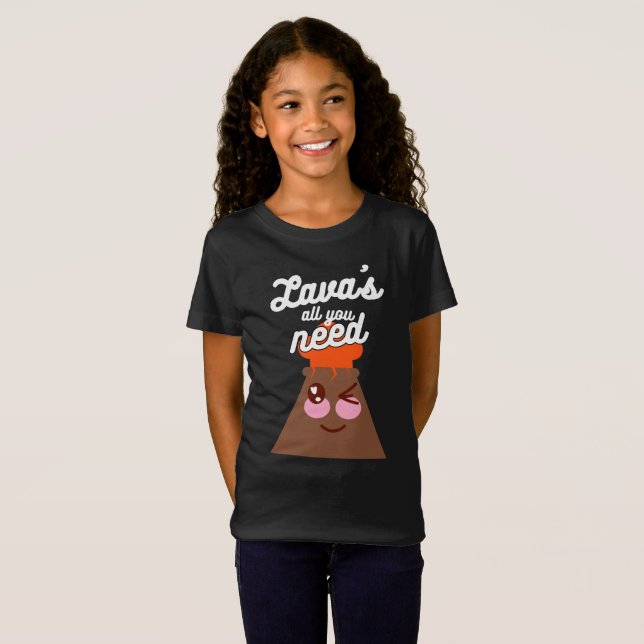 Alla Lavas behöver du den gulliga skjortan för T Shirt (Hel framsida)