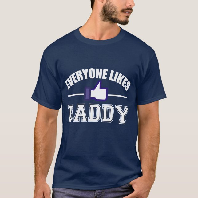ALLA LIKAR DADDY TEE (Framsida)