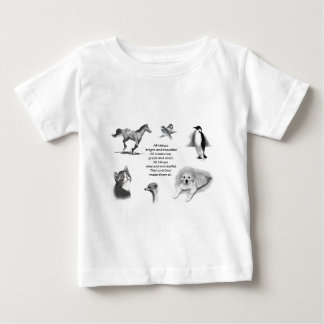 Alla lilla varelser som är underbara och: Djur: Tee Shirt