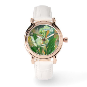 alla Lily blommor Watch Armbandsur