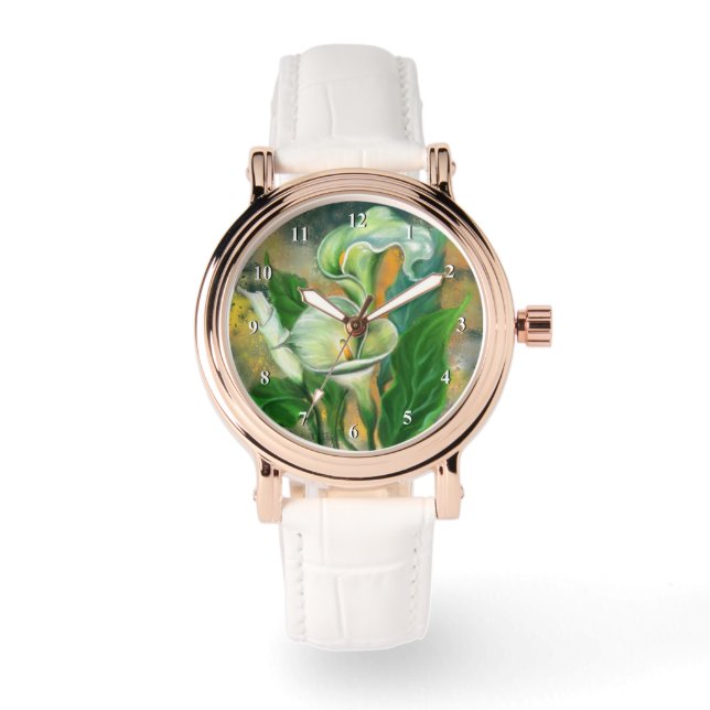 alla Lily blommor Watch Armbandsur (Framsida)