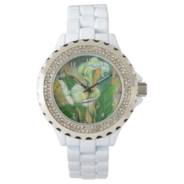 alla Lily Flowers Watch Armbandsur (Framsida)