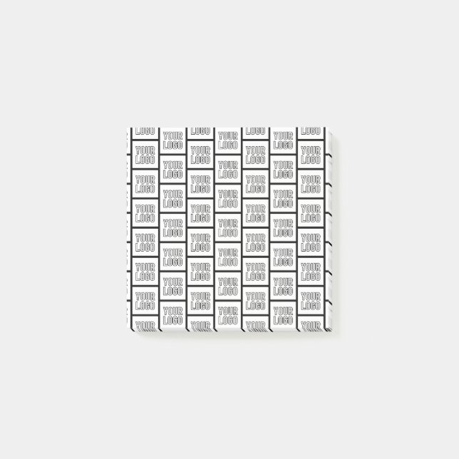 Alla logotyper eller bildupprepningsmönster post-it block (Framsida)