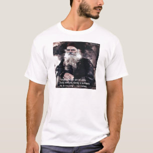 Alla lyckliga familjer är lika varandra t shirt