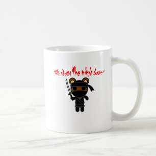 Alla lyder den Ninja björnen Kaffemugg