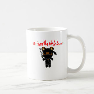 Alla lyder den Ninja björnen Kaffemugg