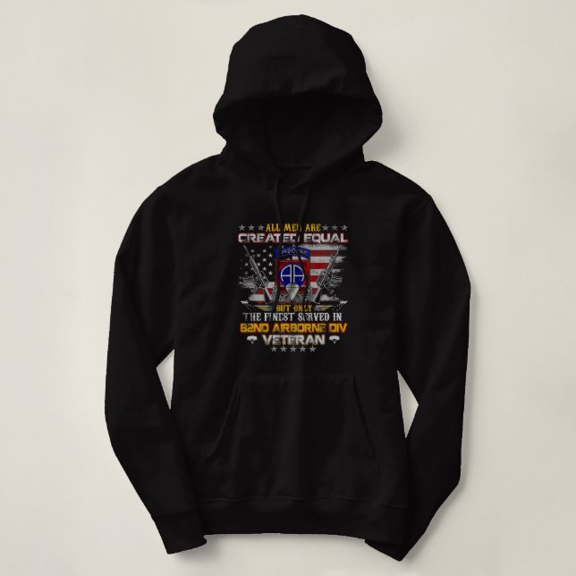 Alla Manar är Skapat som 82:a flygburna sektion V T Shirt (Design framsida)