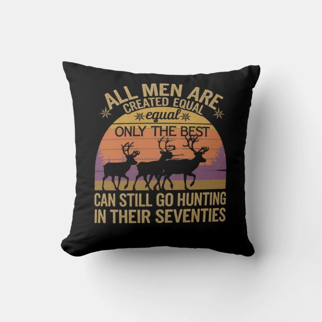 Alla Manar Equal Go Hunting Sventies utomhus Sunse Kudde (Framsida)