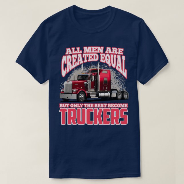 Alla Manar Skapas lika, men bara det bästa blir de T Shirt (Design framsida)