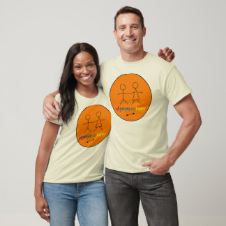 Alla människor är ekologisk t-shirt från Lycklig