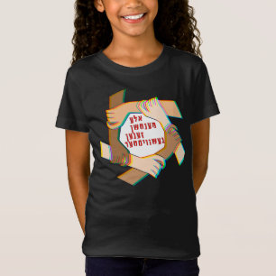 Alla människor är Syskon! En mänsklig familj T Shirt
