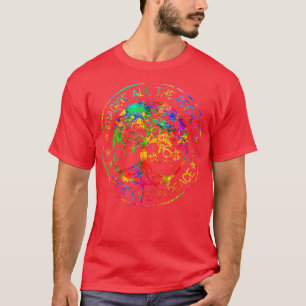 Alla människor tänker sig att leva ett liv i frede t shirt