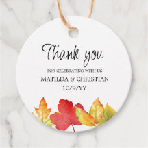 alla Märkre för Löv Wedding Favor