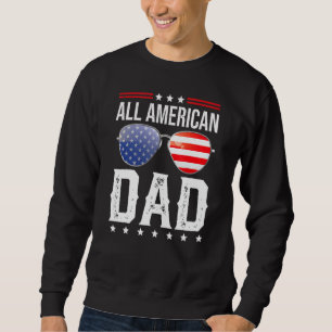 Alla matchningsfamiljer i amerikanska Pappa 4:e ju Lång Ärmad Tröja