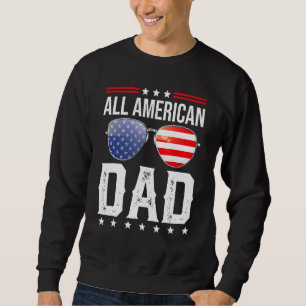 Alla matchningsfamiljer i amerikanska Pappa 4:e ju Lång Ärmad Tröja