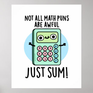 Alla matematikplattor är inte Hemska, bara summan Poster