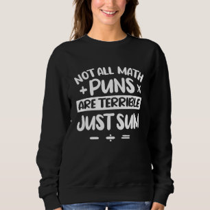 Alla matematikpunk är inte fruktansvärda, bara sum t shirt