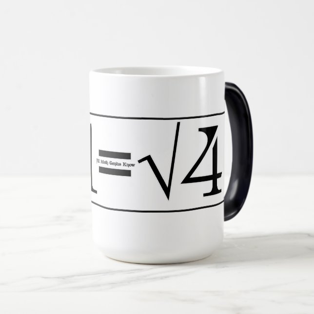 Alla Math Genius Know Magisk Mugg (Framsida höger)