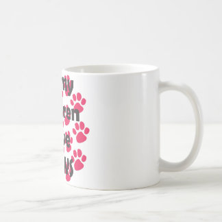 Alla min barn har tassar kaffemugg