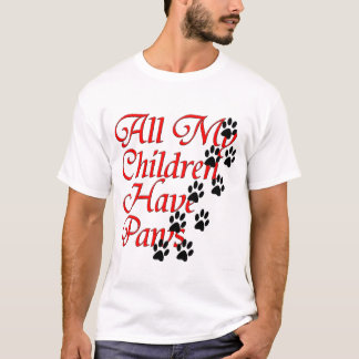 Alla min barn har tassar tee