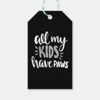 Alla mina barn har tass presentetikett