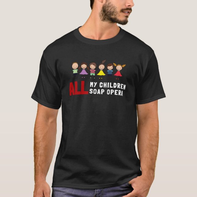 alla mina barn tvål opera t shirt (Framsida)