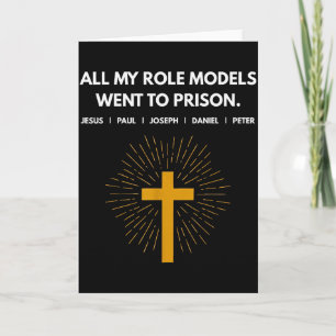 Alla mina förebilder hamnade i fängelse Jesus Roli Kort