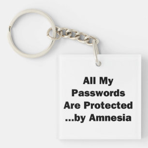 Alla mina lösenord är skyddade...från Amnesia