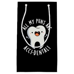 Alla mina puns är Mörk BG för tandtandtråd