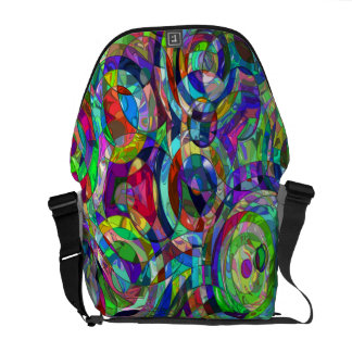 Alla mitt Psychedelic - ämna hänger lös Messenger Bag
